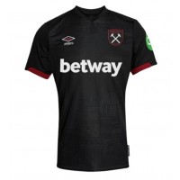 Camiseta West Ham United Tomas Soucek #28 Visitante Equipación 2024-25 manga corta